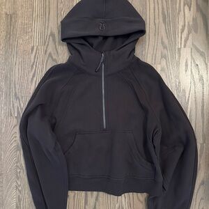 lululemon Scuba Oversized Half-Zip Hoodie (Espresso)